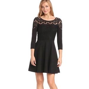 Lilly Pulitzer Black Fit and Flare Dress